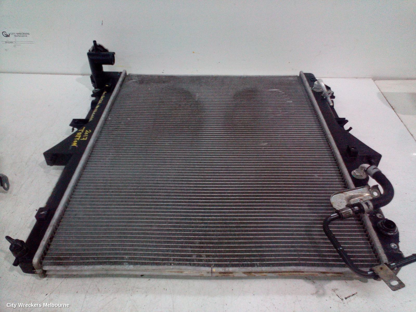MITSUBISHI TRITON RADIATOR, AUTO, 2.4, DIESEL, MQ-MR, 04/2015 ONWARDS