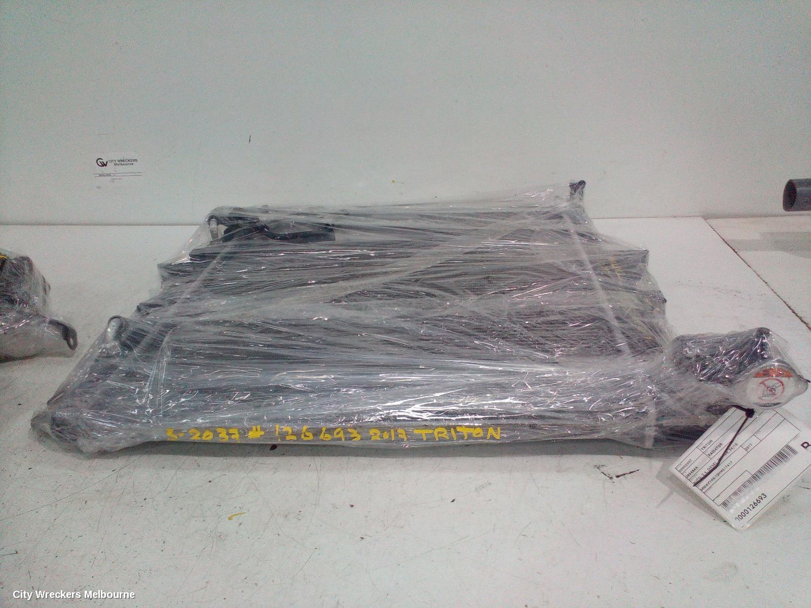 MITSUBISHI TRITON RADIATOR, AUTO, 2.4, DIESEL, MQ-MR, 04/2015 ONWARDS