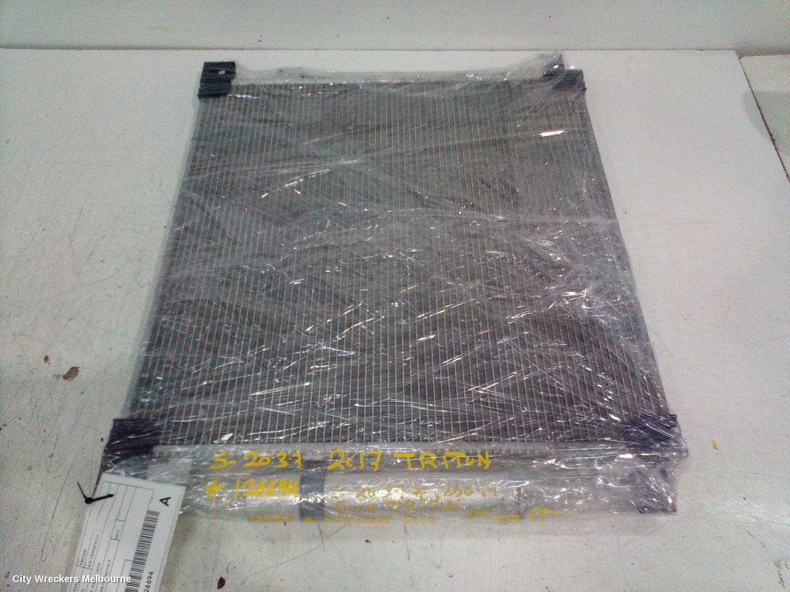 MITSUBISHI TRITON A/C CONDENSER, MQ-MR, 03/2015 - 10/2023