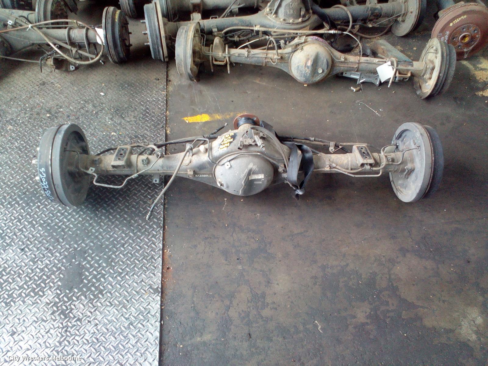 MITSUBISHI TRITON REAR DIFF ASSEMBLY, 2.4, DIESEL, AUTO T/M, 2WD/4WD, MQ, 3.917 RATIO, NON DIFF LOCK TYPE, 04/2015 ONWARDS
