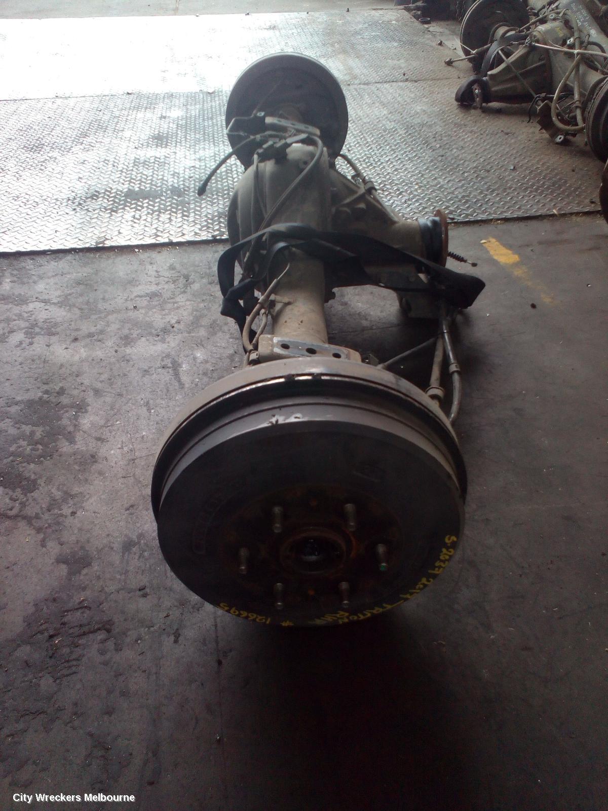 MITSUBISHI TRITON REAR DIFF ASSEMBLY, 2.4, DIESEL, AUTO T/M, 2WD/4WD, MQ, 3.917 RATIO, NON DIFF LOCK TYPE, 04/2015 ONWARDS