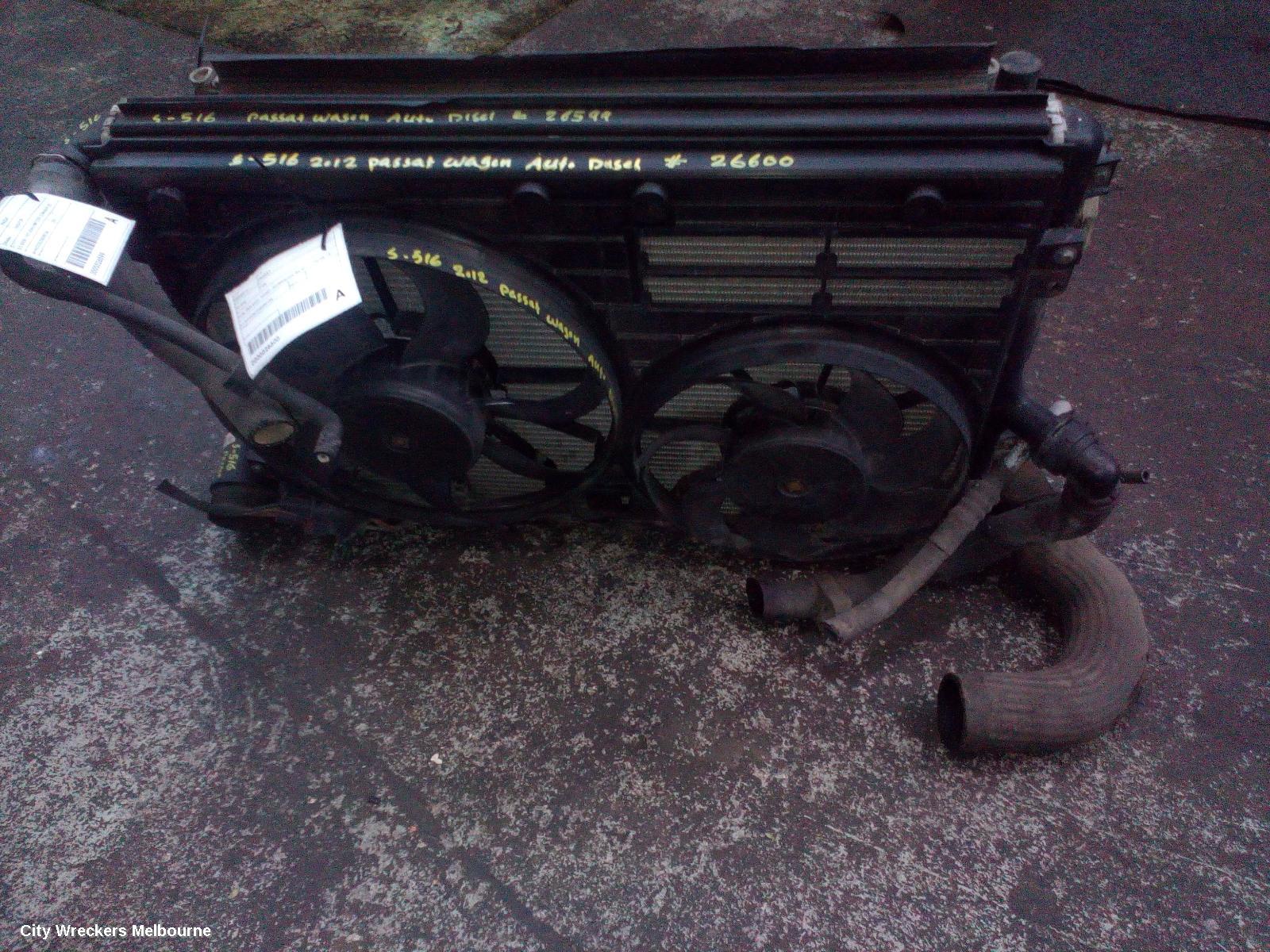 VOLKSWAGEN PASSAT A/C CONDENSER, 3C/MK6 B6-B7/3CC, DIESEL, 03/2006 - 12/2016