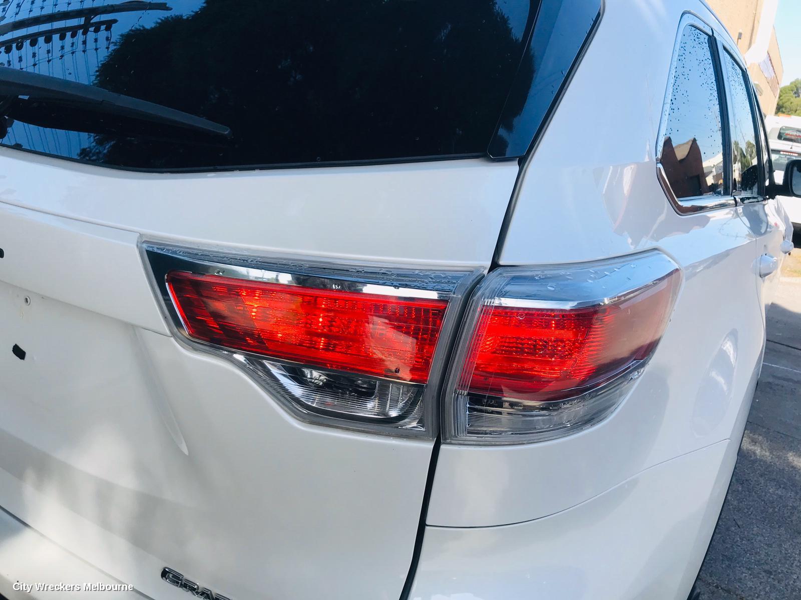 TOYOTA KLUGER LEFT REAR SIDE GLASS, GSU50/GSU55, 03/2014 - 02/2021