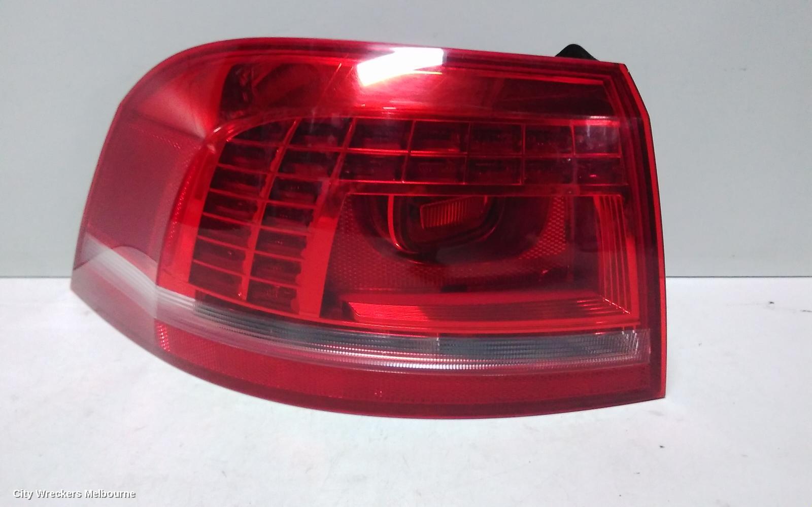 VOLKSWAGEN PASSAT LEFT TAILLIGHT, 3C/MK6 B7, ALLTRACK/WAGON, NON LED TYPE, 09/2010 - 05/2015