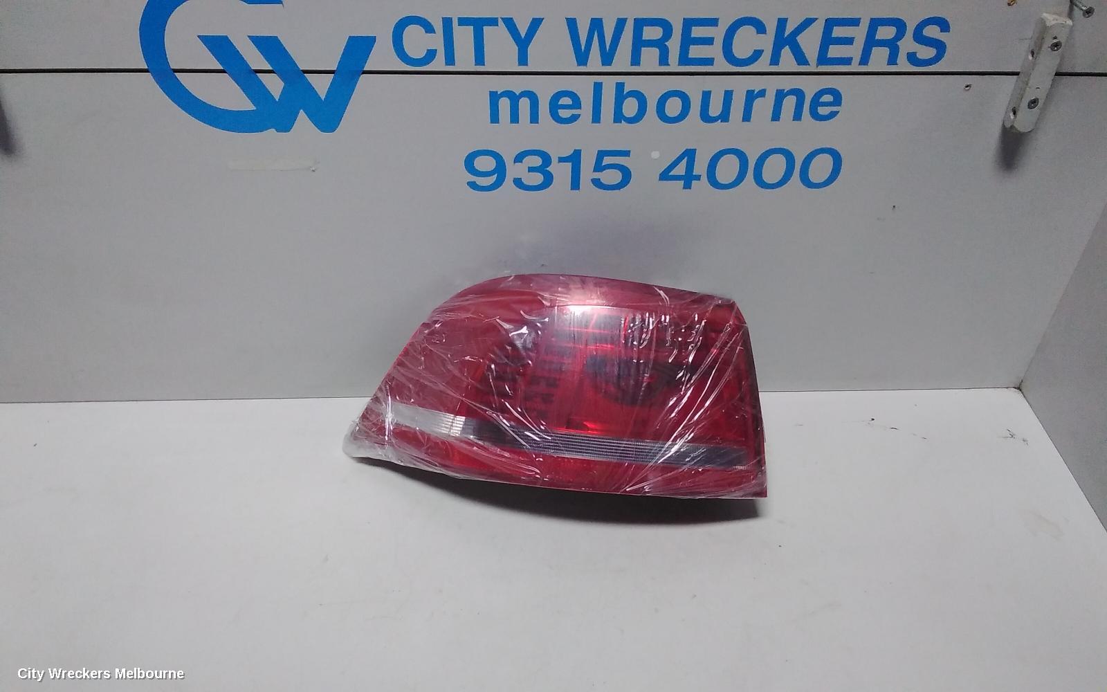VOLKSWAGEN PASSAT LEFT TAILLIGHT, 3C/MK6 B7, ALLTRACK/WAGON, NON LED TYPE, 09/2010 - 05/2015