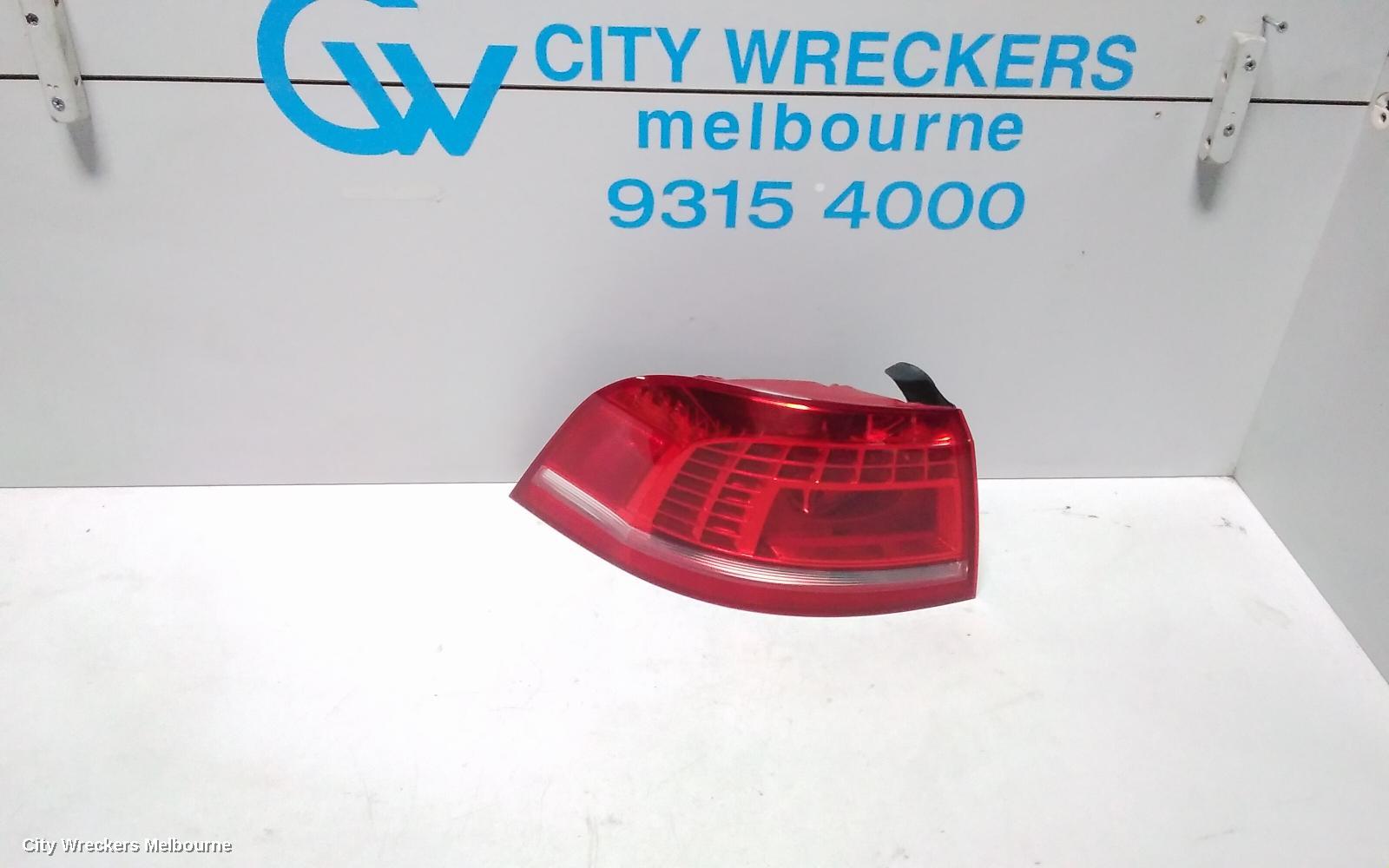 VOLKSWAGEN PASSAT LEFT TAILLIGHT, 3C/MK6 B7, ALLTRACK/WAGON, NON LED TYPE, 09/2010 - 05/2015