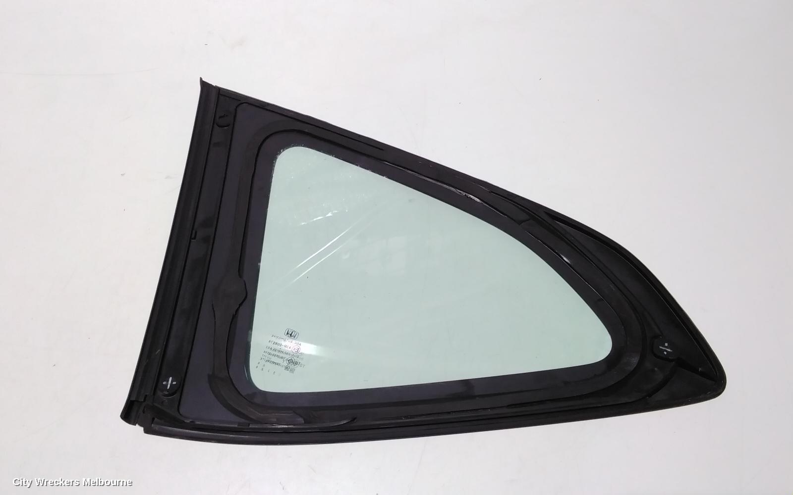 HONDA CRV LEFT REAR SIDE GLASS, RW, 05/2017 - 08/2023