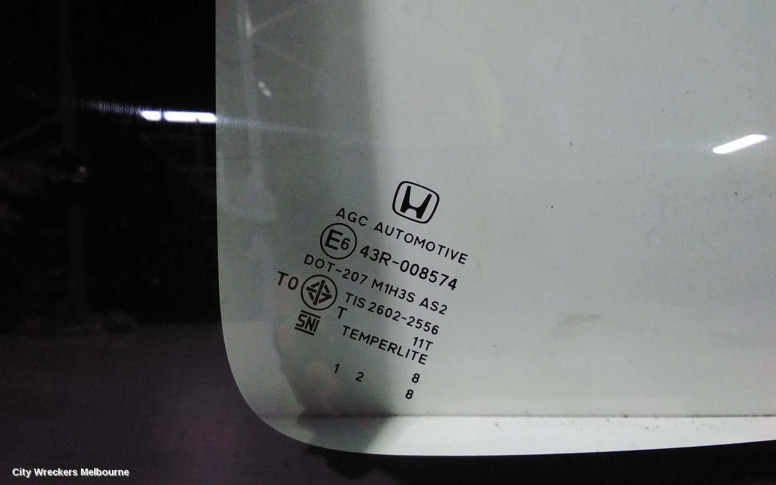 HONDA CRV RIGHT REAR SIDE GLASS, RW, 05/2017 - 08/2023