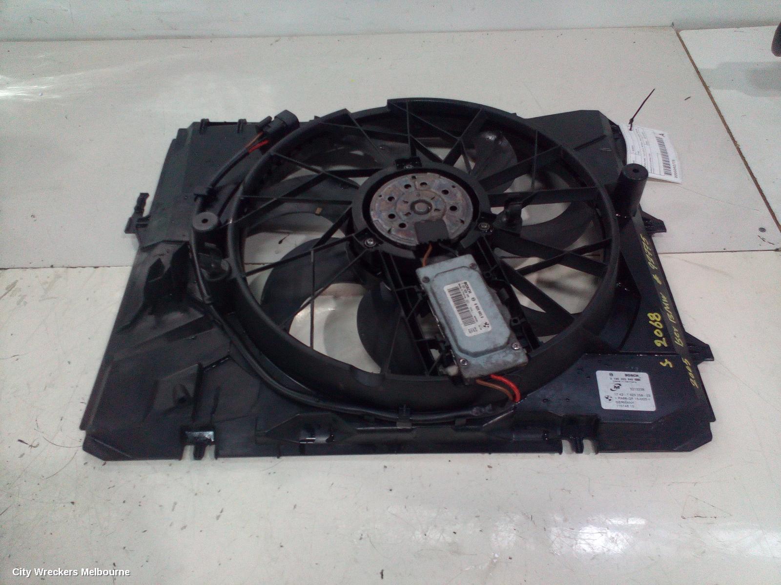 BMW 1 SERIES FAN, RADIATOR FAN, 1.6/2.0/3.0, PETROL, NON TURBO, MANUAL T/M, E82/E87/E88, 03/2003 - 09/2013
