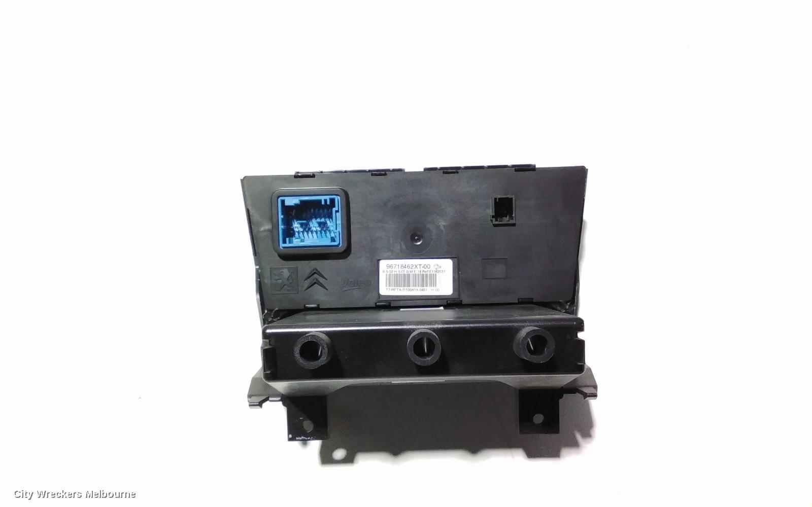 PEUGEOT 308 HEATER/AC CONTROLS, T7, DIGITAL CLIMATE TYPE, 09/2007 - 12/2013