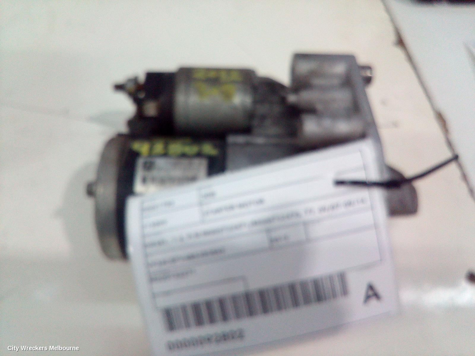 PEUGEOT 308 STARTER, DIESEL, 1.6, P/N M000T22471/M000T22473, T7, 09/2007 - 09/2014