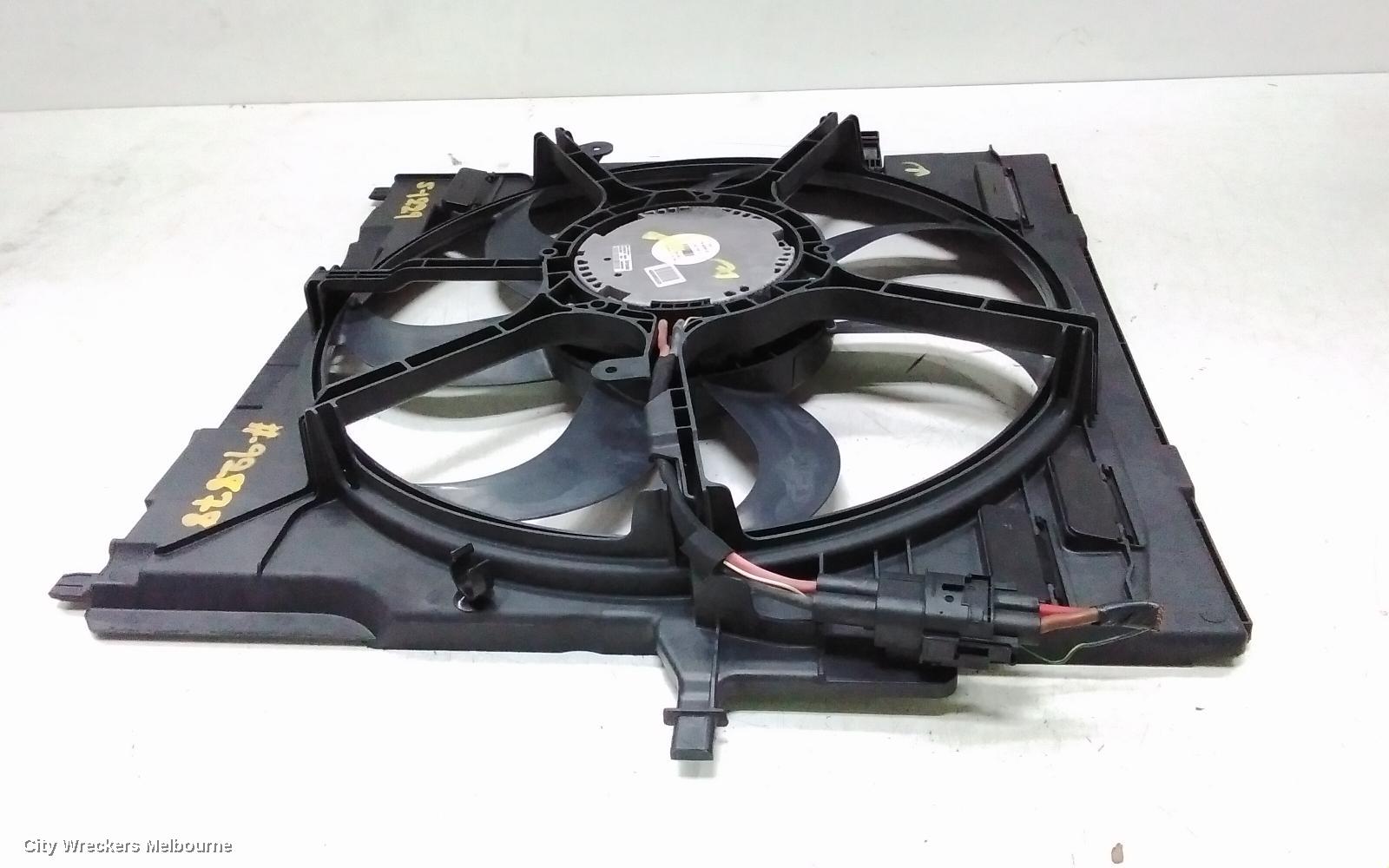 BMW 5 SERIES FAN, SINGLE FAN ASSY, 3.0, PETROL, M54/N52/N52N/N52K, E60, 10/2003 - 04/2010