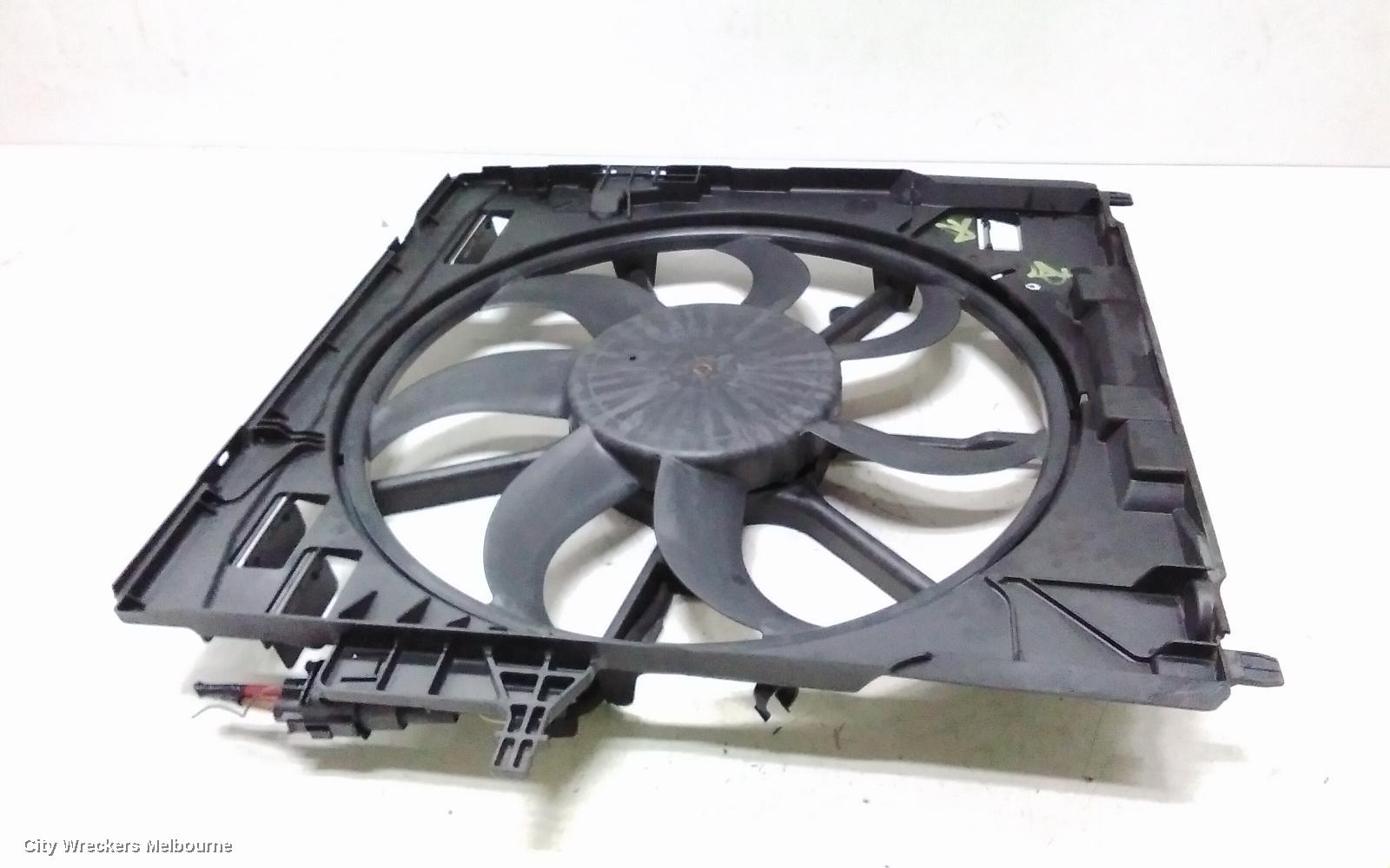BMW 5 SERIES FAN, SINGLE FAN ASSY, 3.0, PETROL, M54/N52/N52N/N52K, E60, 10/2003 - 04/2010