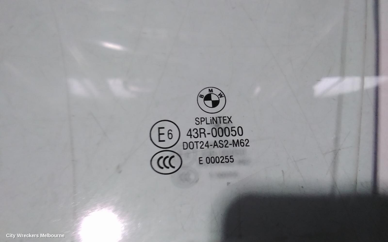 BMW 5 SERIES LEFT FRONT DOOR WINDOW, E60, 10/2003 - 04/2010