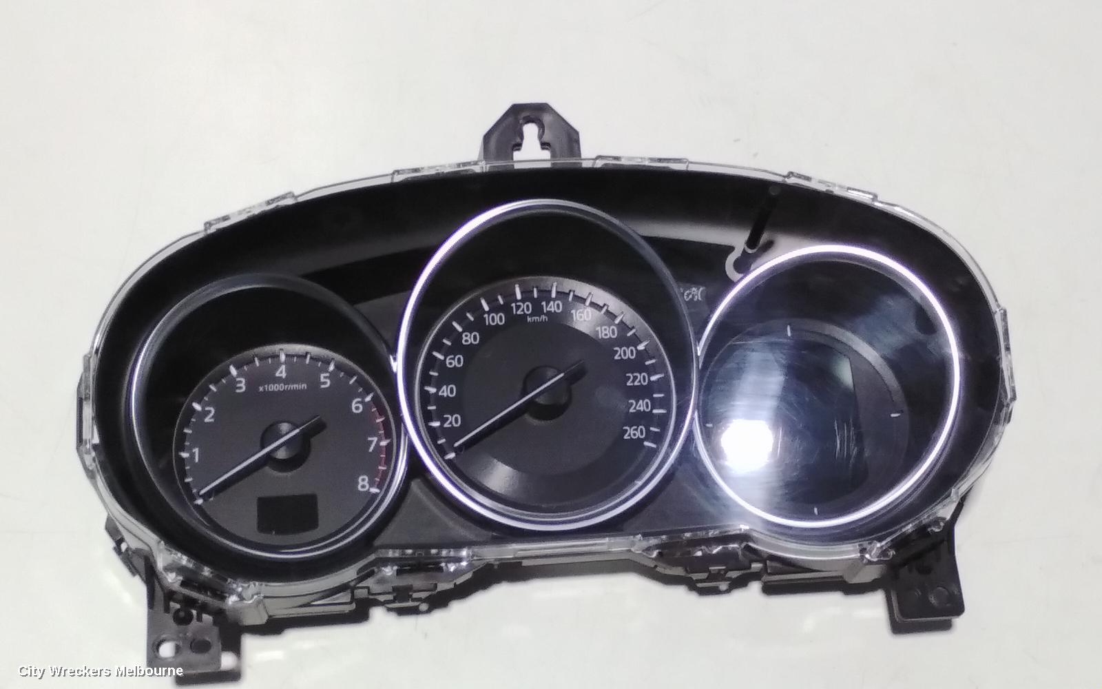 MAZDA CX9 INSTRUMENT CLUSTER, TC, 07/2016 ONWARDS