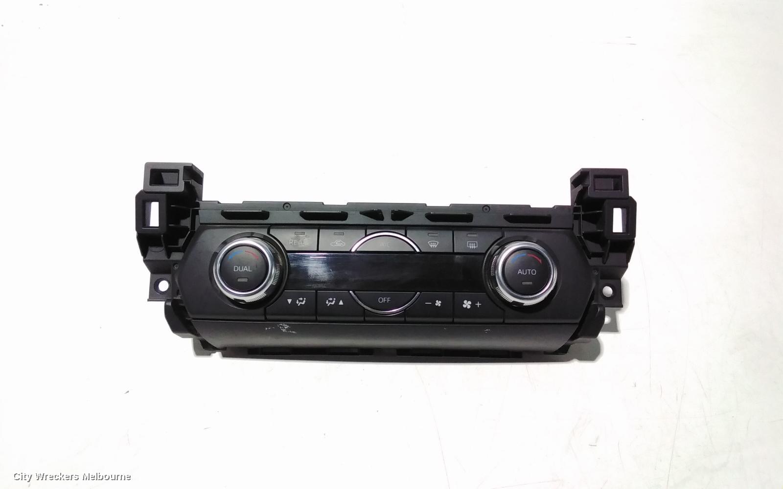 MAZDA CX9 HEATER/AC CONTROLS, FRONT, THREE ZONE CLIMATE CONTROL, HEATED SEAT TYPE, TC, AZAMI TC/TOURING/GT/GT SP, 07/2016 ONWARDS