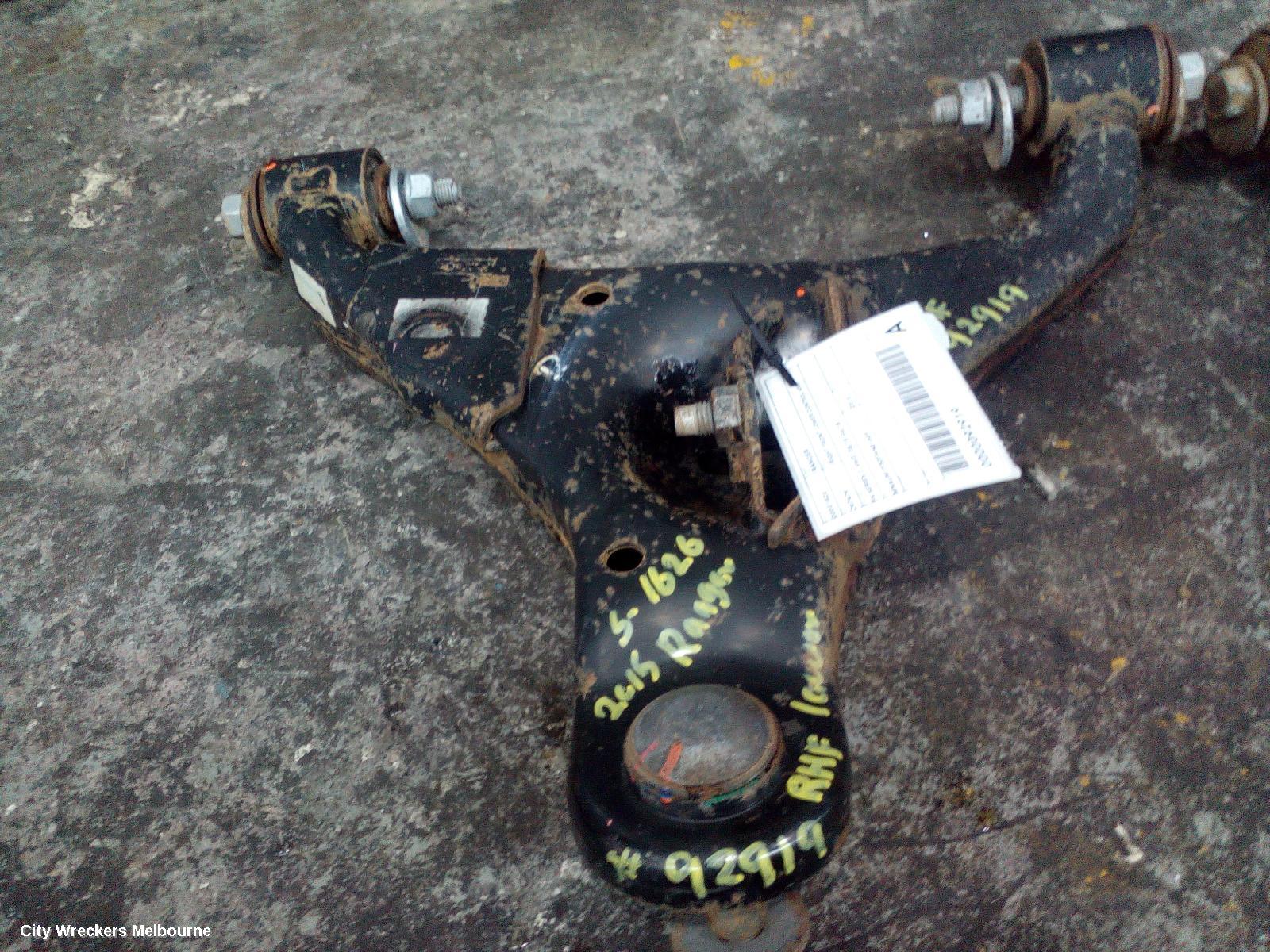 FORD RANGER RIGHT FRONT LOWER CONTROL ARM, PX SERIES 2, 4WD, 06/2015 - 06/2018