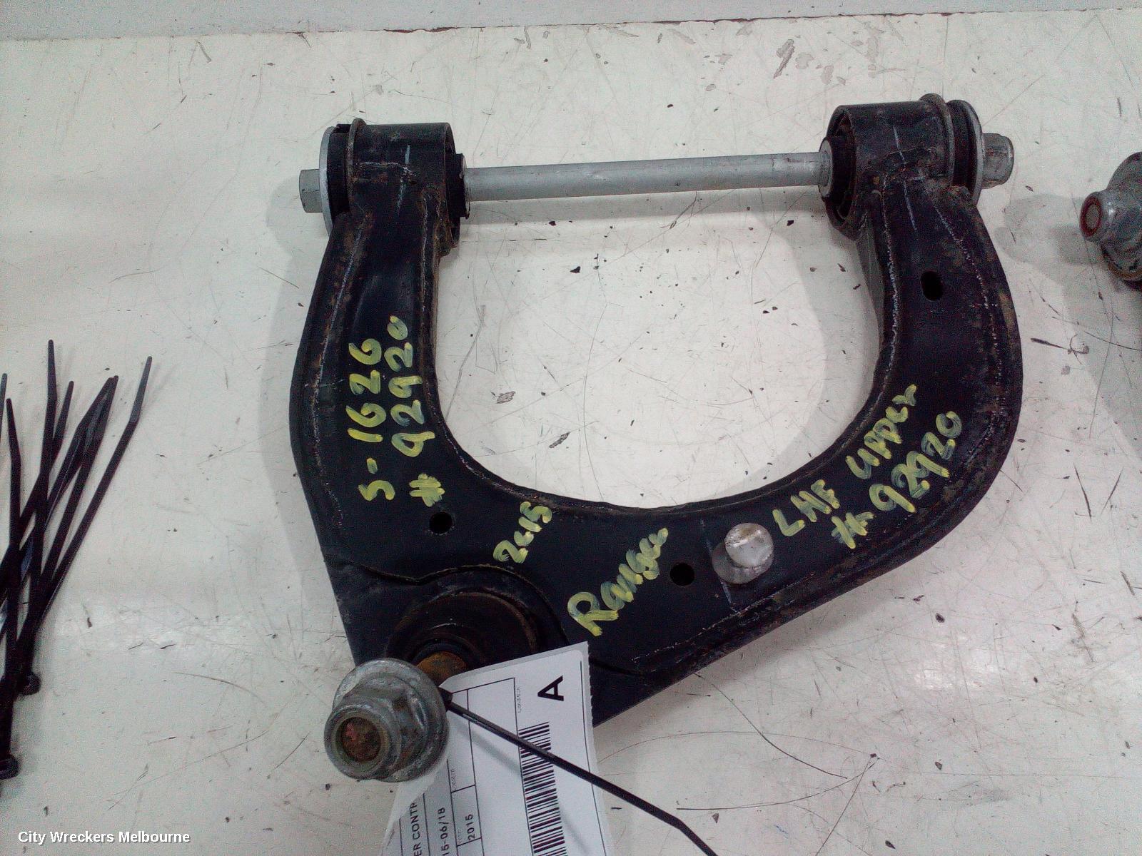 FORD RANGER LEFT FRONT UPPER CONTROL ARM, PX SERIES 2, 2WD HI-RIDE/4WD, 06/2015 - 06/2018