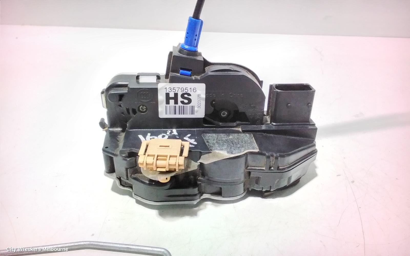 HOLDEN COMMODORE DOOR/BOOT/GATE LOCK, LEFT FRONT DOOR LOCK, VF, 05/2013 - 12/2017