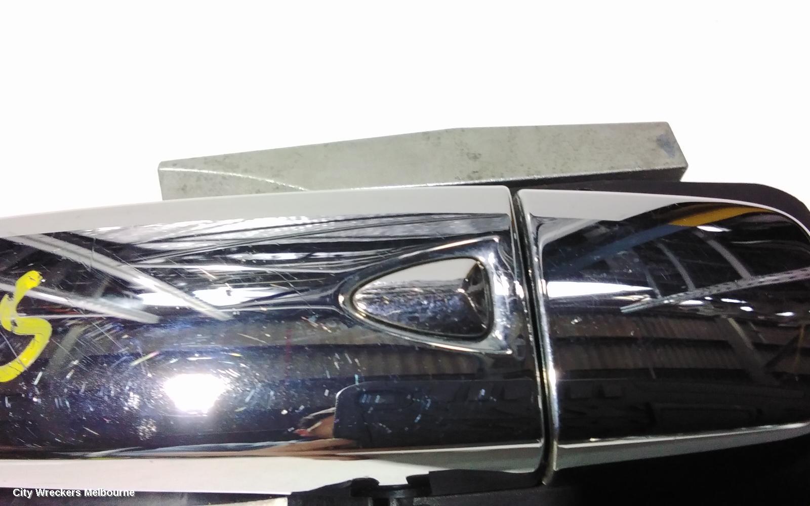 NISSAN NAVARA DOOR HANDLE, NP300, OUTER, LH FRONT, CHROME, 05/2015 ONWARDS