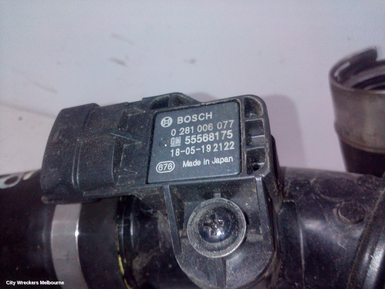 HOLDEN TRAX, TJ, 08/2013 - 12/2020, TURBO HOSE: 92980