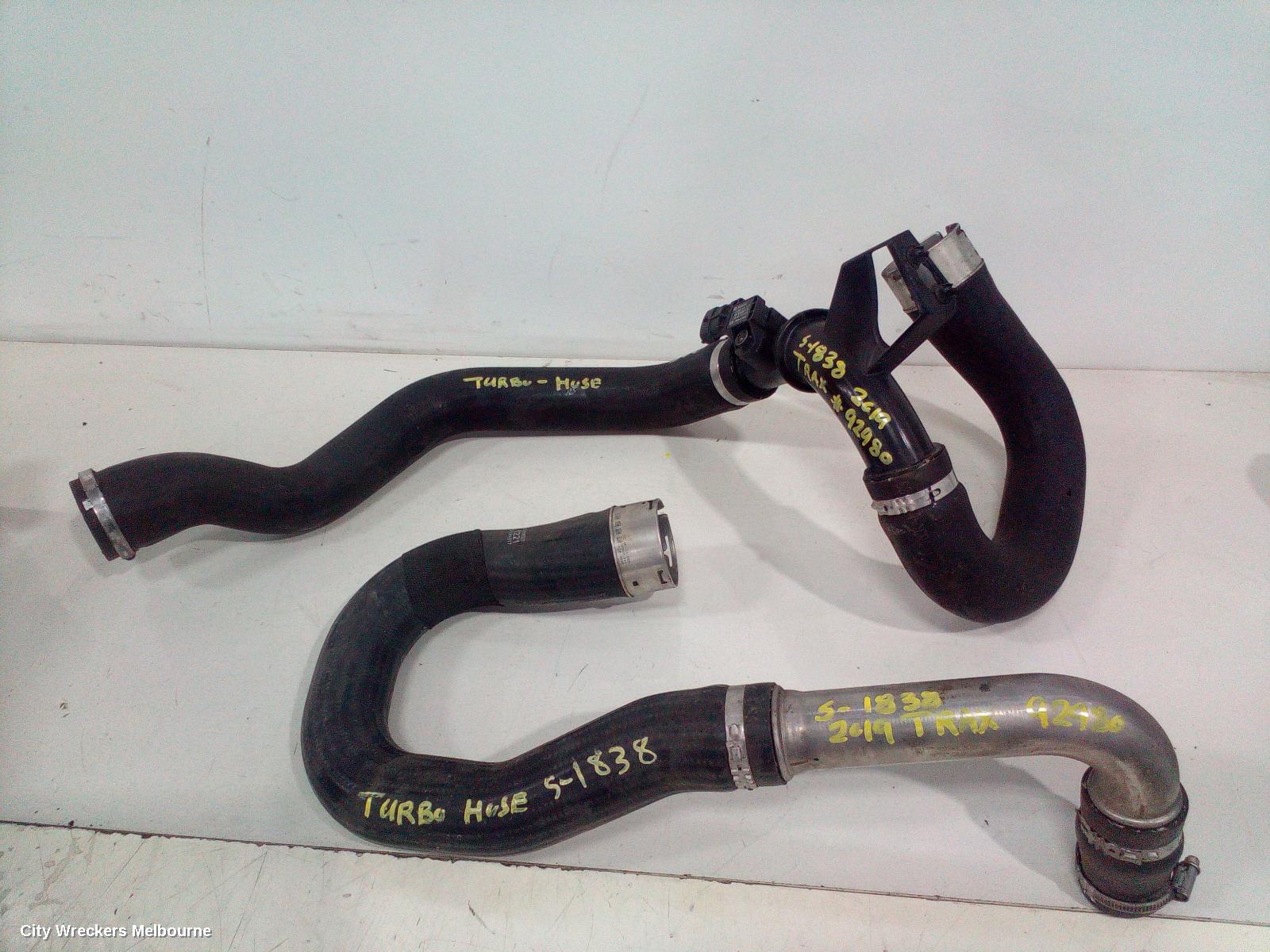 HOLDEN TRAX, TJ, 08/2013 - 12/2020, TURBO HOSE: 92980