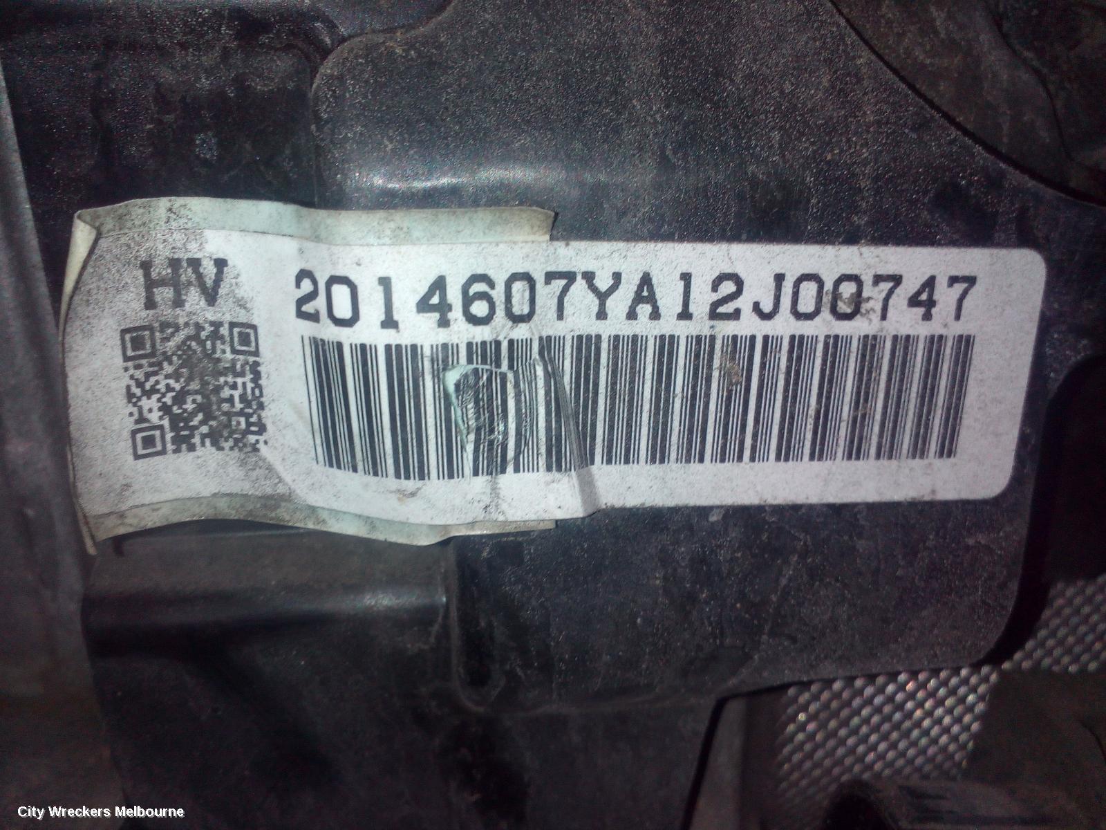 TOYOTA CAMRY TRANS/GEARBOX, AUTO, PETROL, 2.5, 2AR-FXE, HYBRID, AVV50, 03/2012 - 10/2017