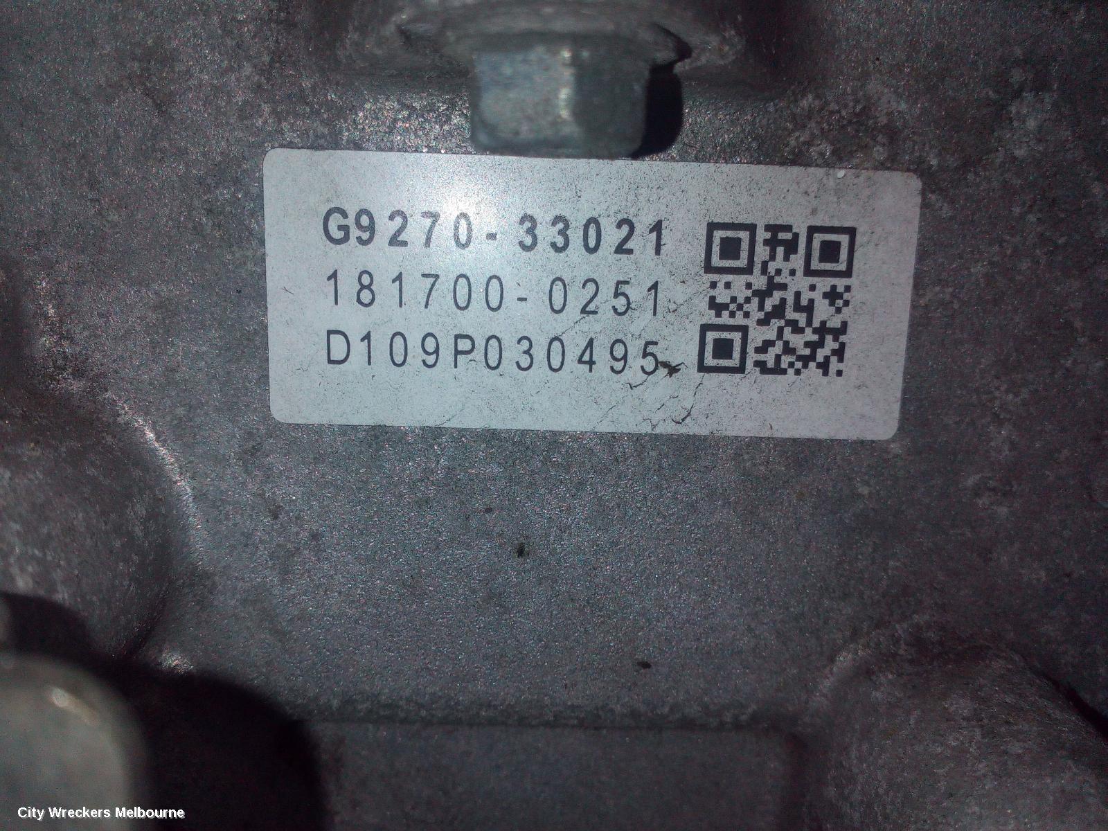 TOYOTA CAMRY INVERTER, HYBRID INVERTER, AVV50R, 03/2012 - 10/2017