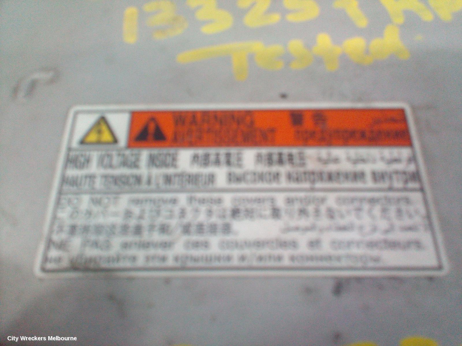 TOYOTA CAMRY INVERTER, HYBRID INVERTER, AVV50R, 03/2012 - 10/2017
