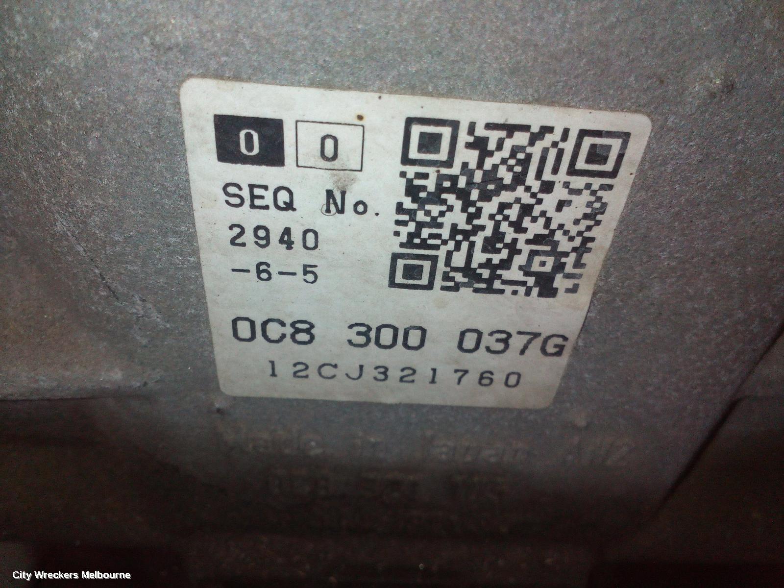 AUDI Q7 TRANS/GEARBOX, AUTO, DIESEL, 3.0, TURBO, 4L, NAC CODE, 09/2010 - 08/2015