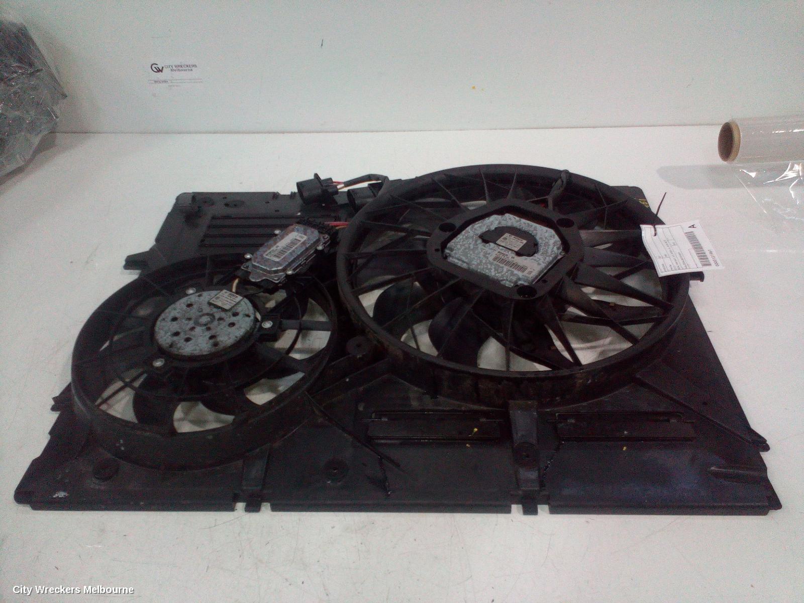 AUDI Q7 FAN, DUAL FAN ASSY, 3.0, DIESEL, 4L, 09/2006 - 08/2015
