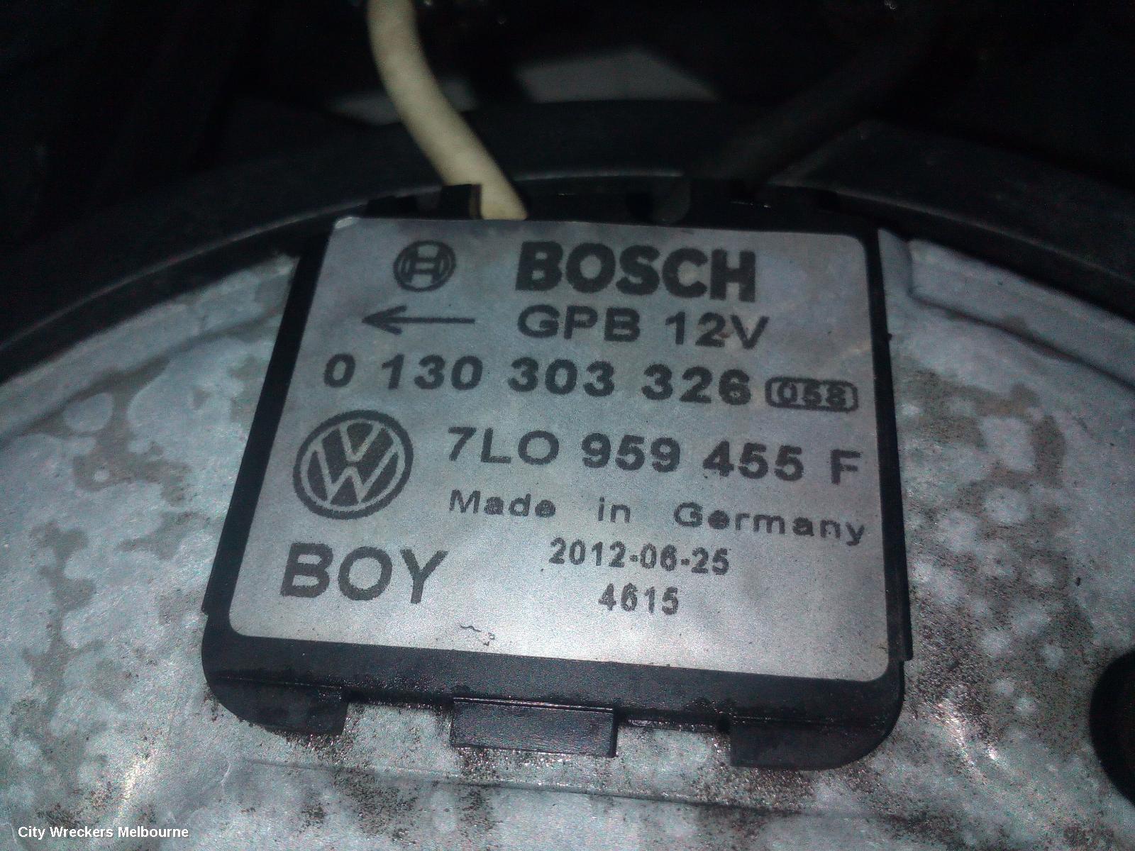 AUDI Q7 FAN, DUAL FAN ASSY, 3.0, DIESEL, 4L, 09/2006 - 08/2015
