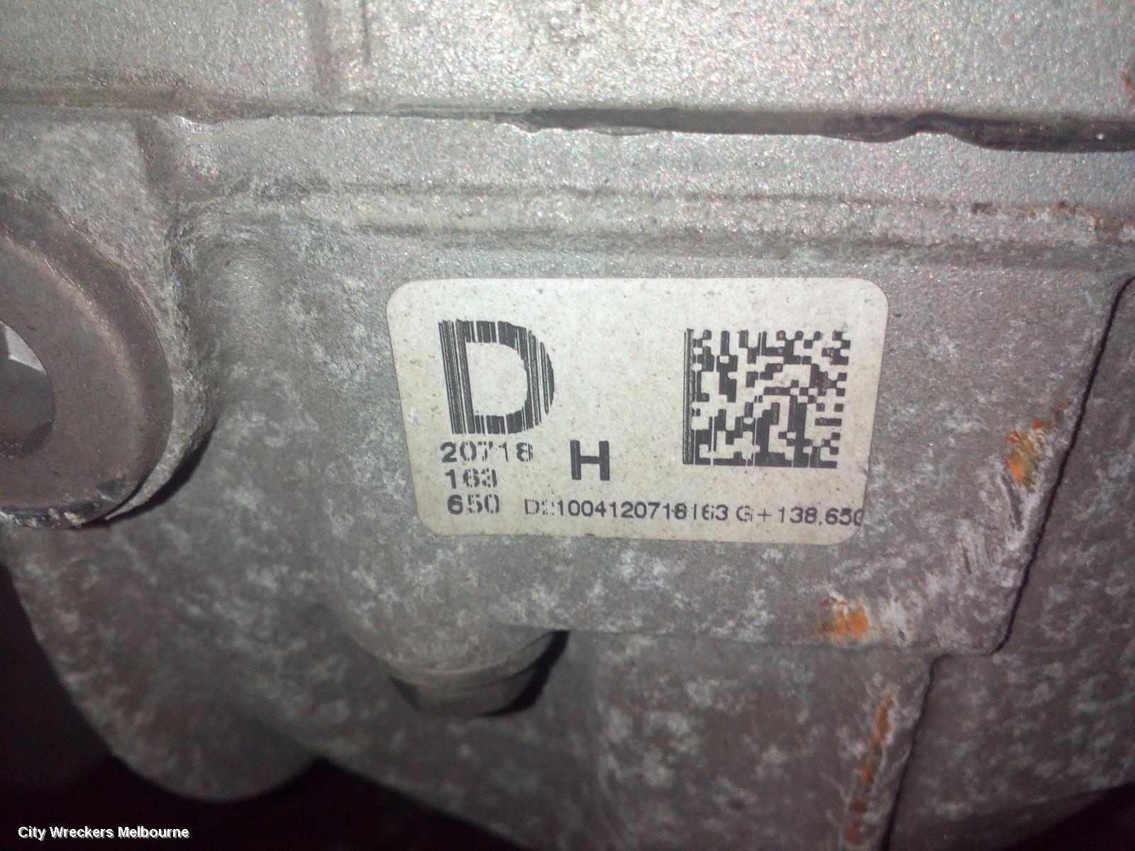 AUDI Q7 DIFFERENTIAL CENTRE, REAR, 3.0, 4L, DIESEL, MEX/RCJ/RCH AXLE CODE, 09/2010 - 08/2015