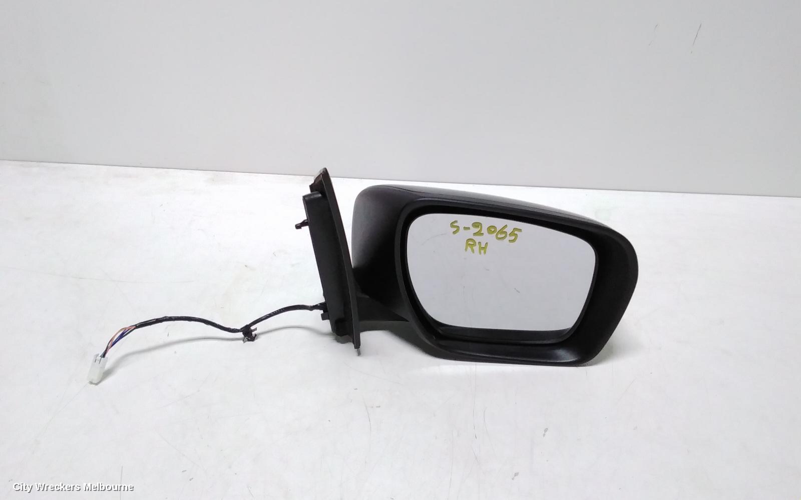 MAZDA CX7 RIGHT DOOR MIRROR, ER, HEATED, 6 WIRE TYPE, 11/2006 - 02/2012