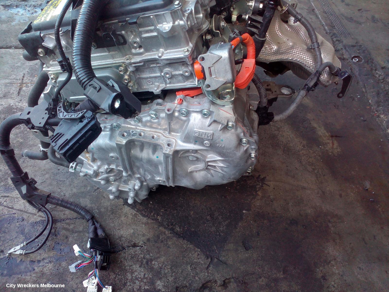 TOYOTA CAMRY TRANS/GEARBOX, AUTO, PETROL, 2.5, A25A-FXS, P710 CODE, HEV, CVT 6 SPEED, W/ ELECTRIC DRIVE MOTOR, XV70, 09/2017 ONWARDS