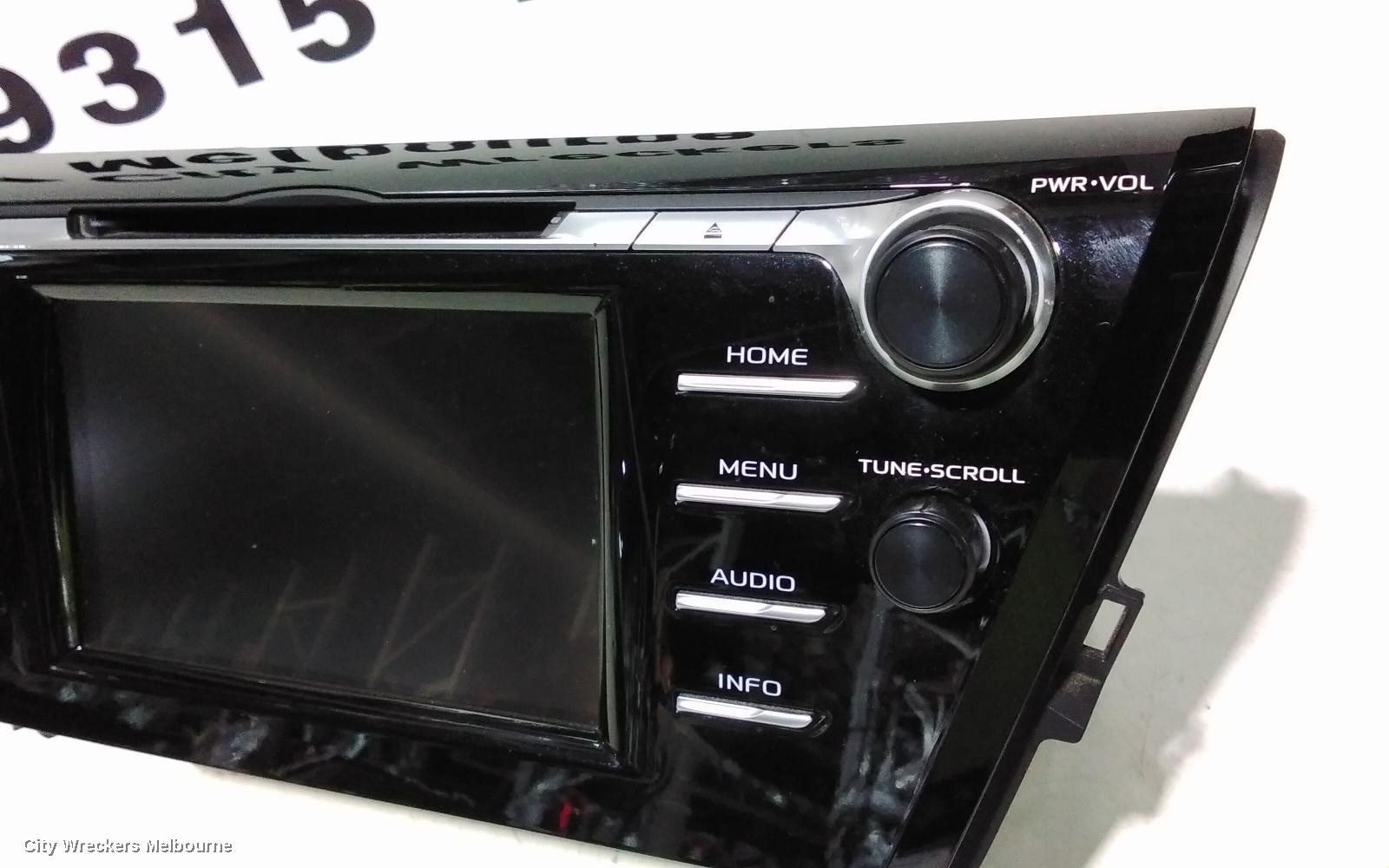 TOYOTA CAMRY RADIO/CD/DVD/SAT/TV, 7IN TOUCHSCREEN, ASCENT, XV70, 09/2017 - 01/2021