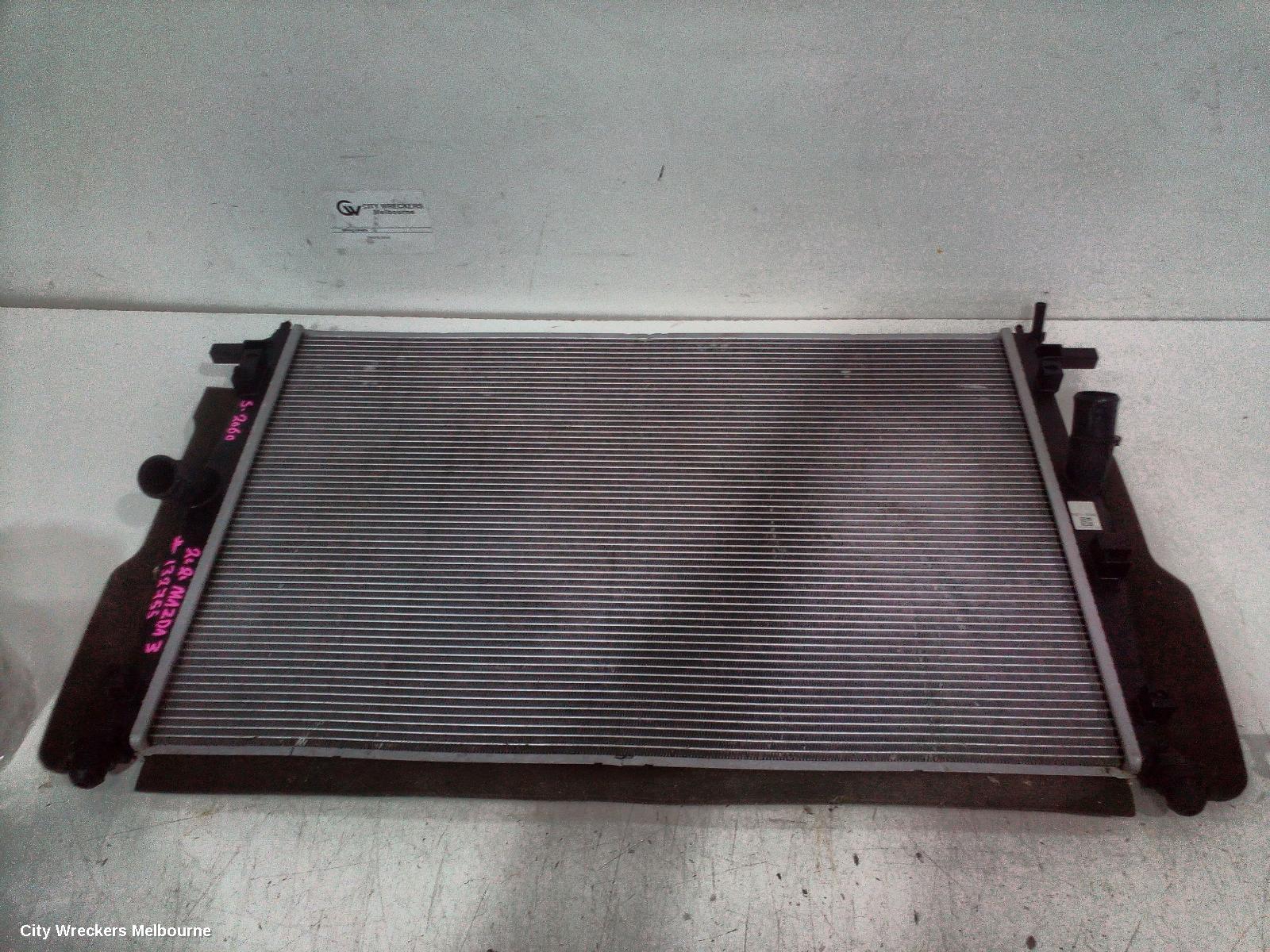 MAZDA 3 RADIATOR, AUTO, 2.5, PETROL, SKYACTIV G, BP, 03/2019 ONWARDS