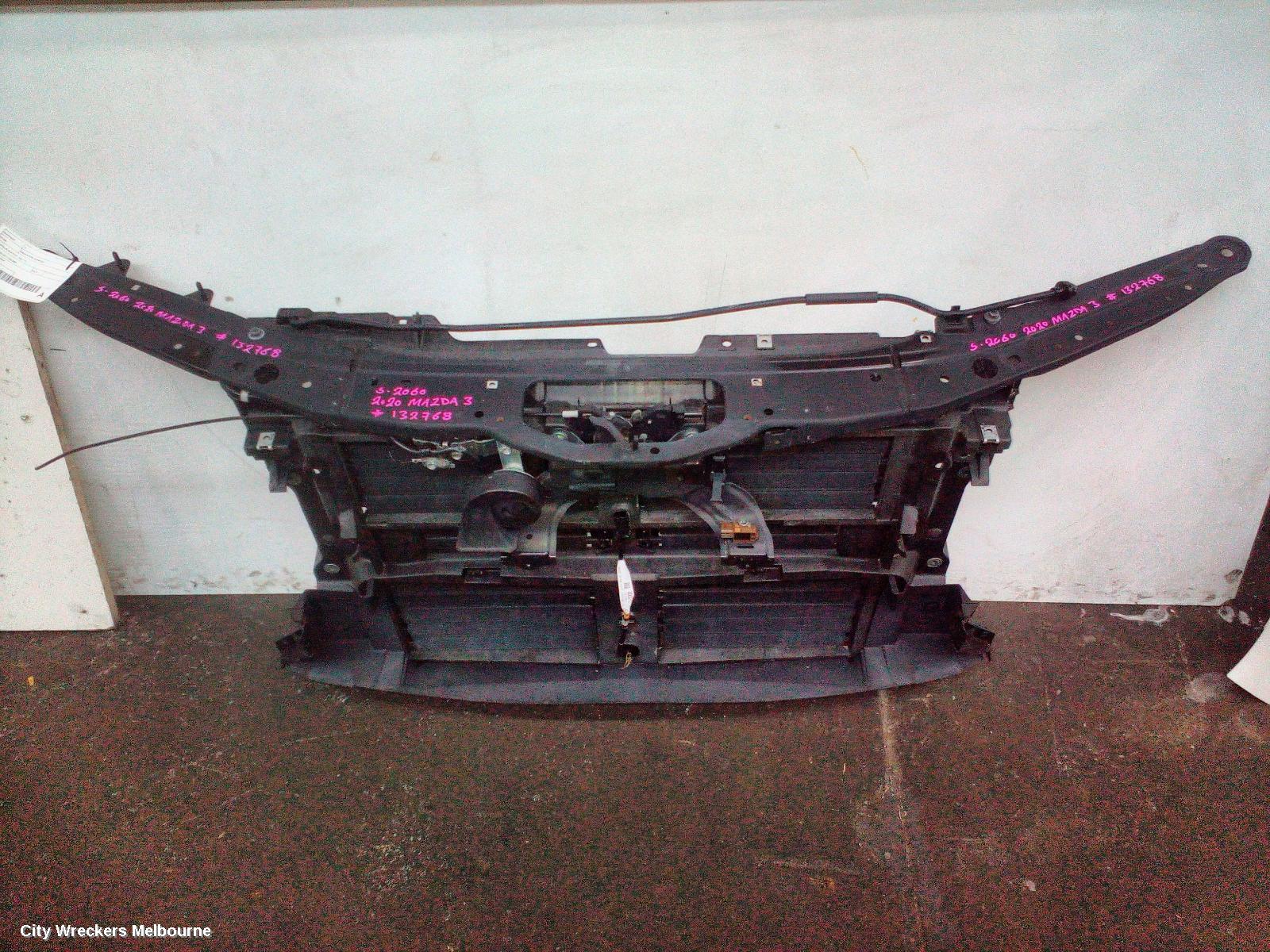 MAZDA 3 RADIATOR SUPPORT, BP, SEDAN/HATCH, 03/2019 ONWARDS