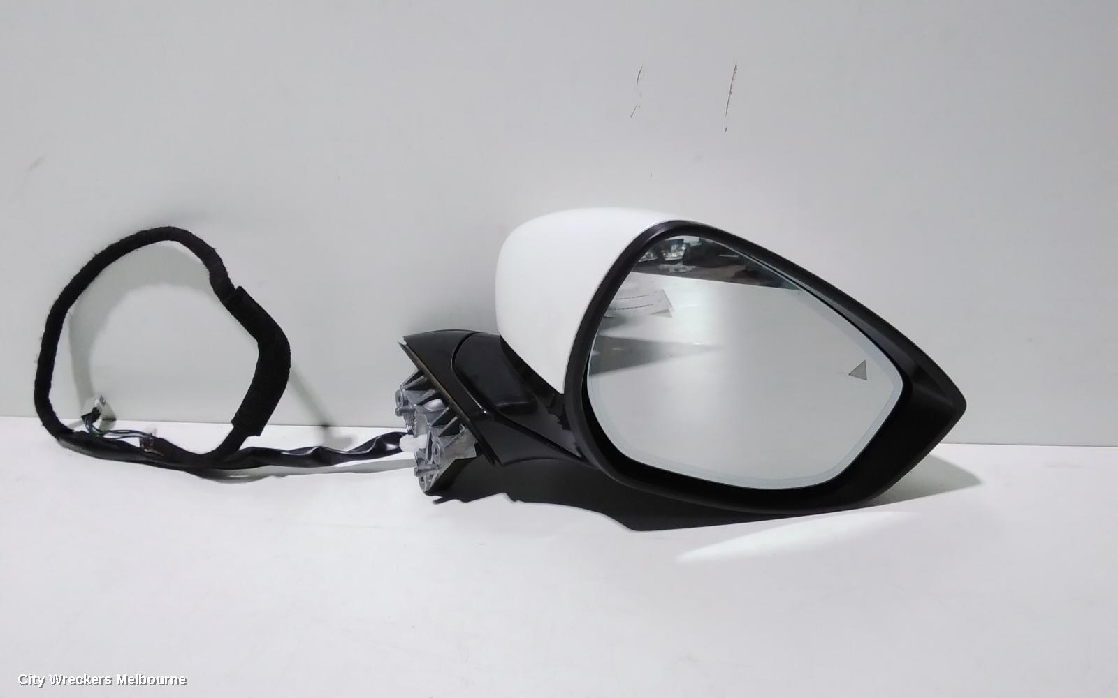 MAZDA 3 RIGHT DOOR MIRROR, BP, SEDAN, GT, W/ AUTO DIM, HEATED, NON CAMERA TYPE, 03/2019 ONWARDS