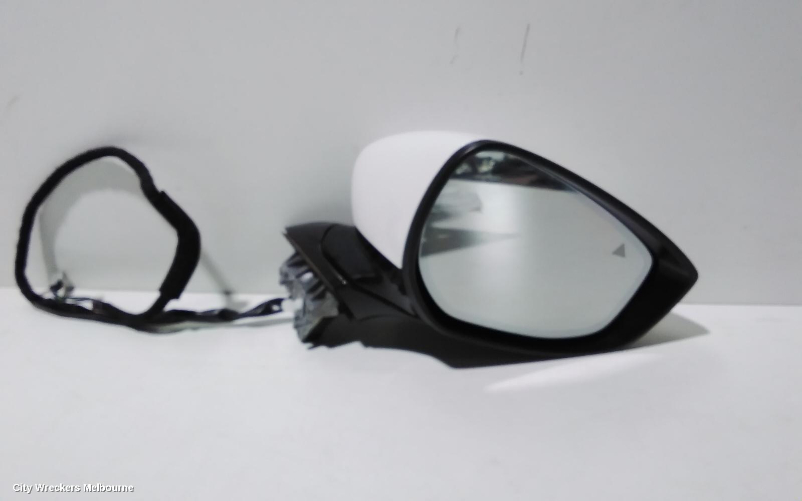 MAZDA 3 RIGHT DOOR MIRROR, BP, SEDAN, GT, W/ AUTO DIM, HEATED, NON CAMERA TYPE, 03/2019 ONWARDS
