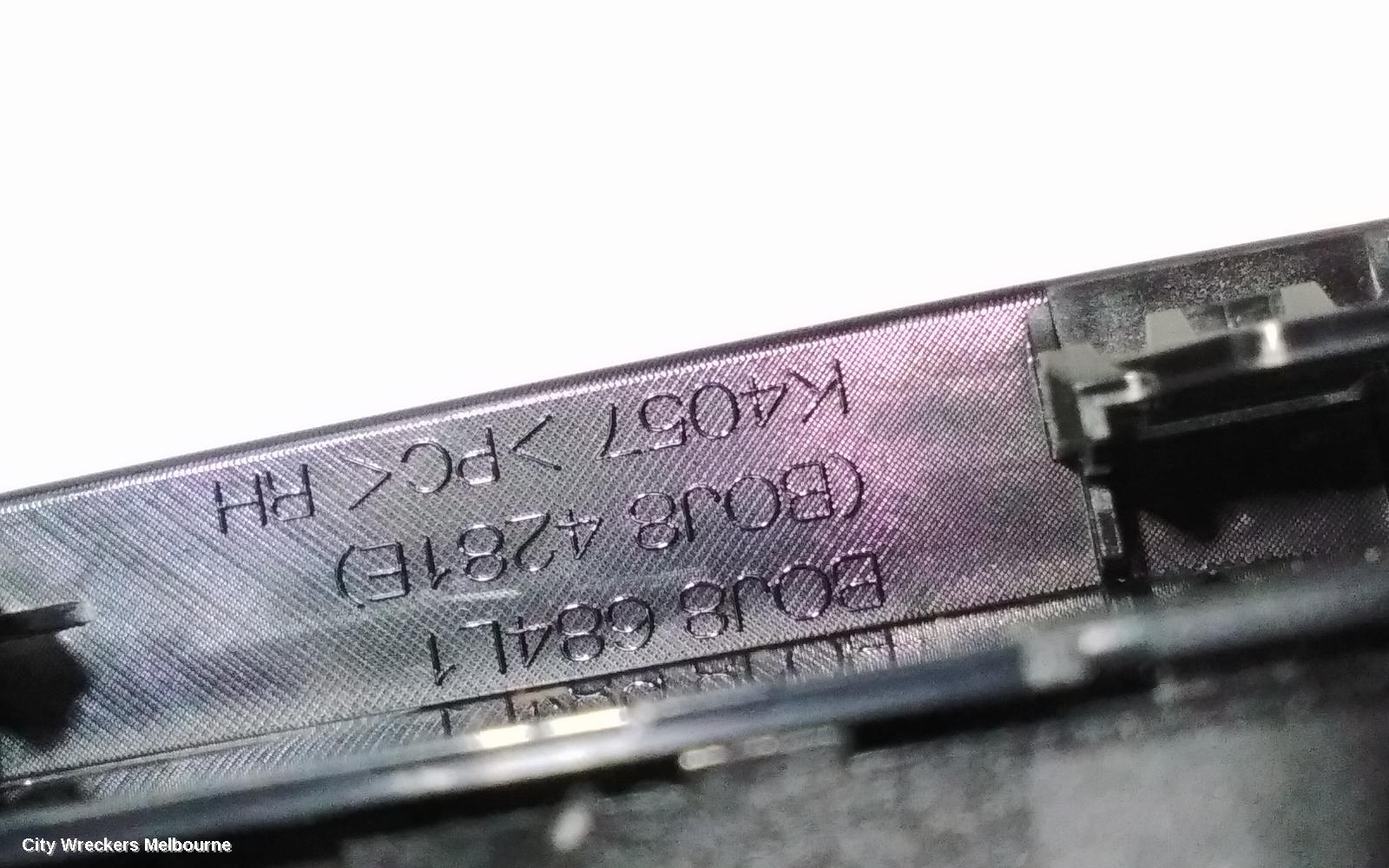 MAZDA 3 PWR DR WIND SWITCH, RH FRONT, BLOCK MASTER SWITCH, POWER, AUTO FOLD TYPE, BP, 03/2019 ONWARDS