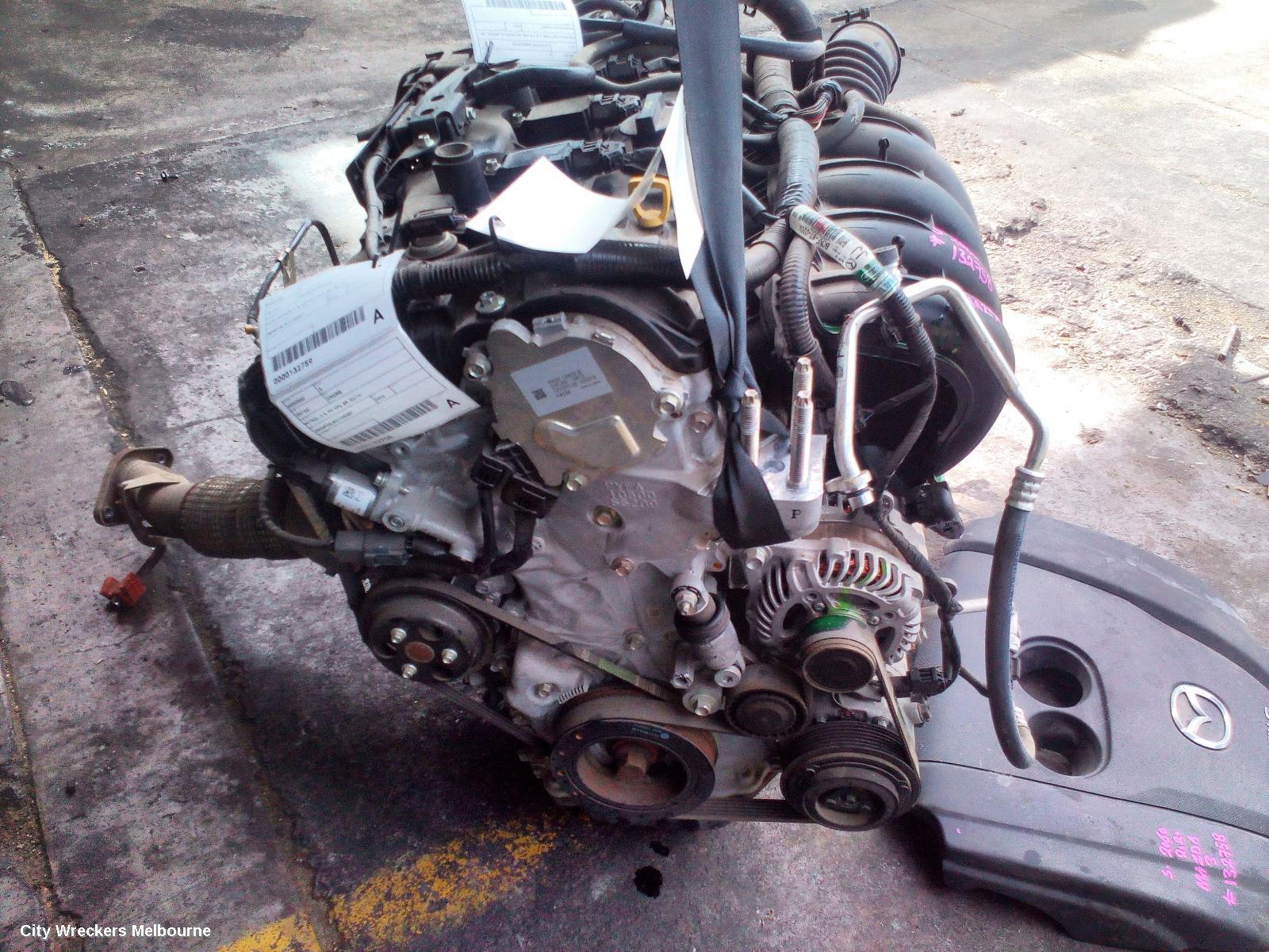 MAZDA 3 ENGINE, PETROL, 2.5, PY-VPS, BP, 03/2019 ONWARDS