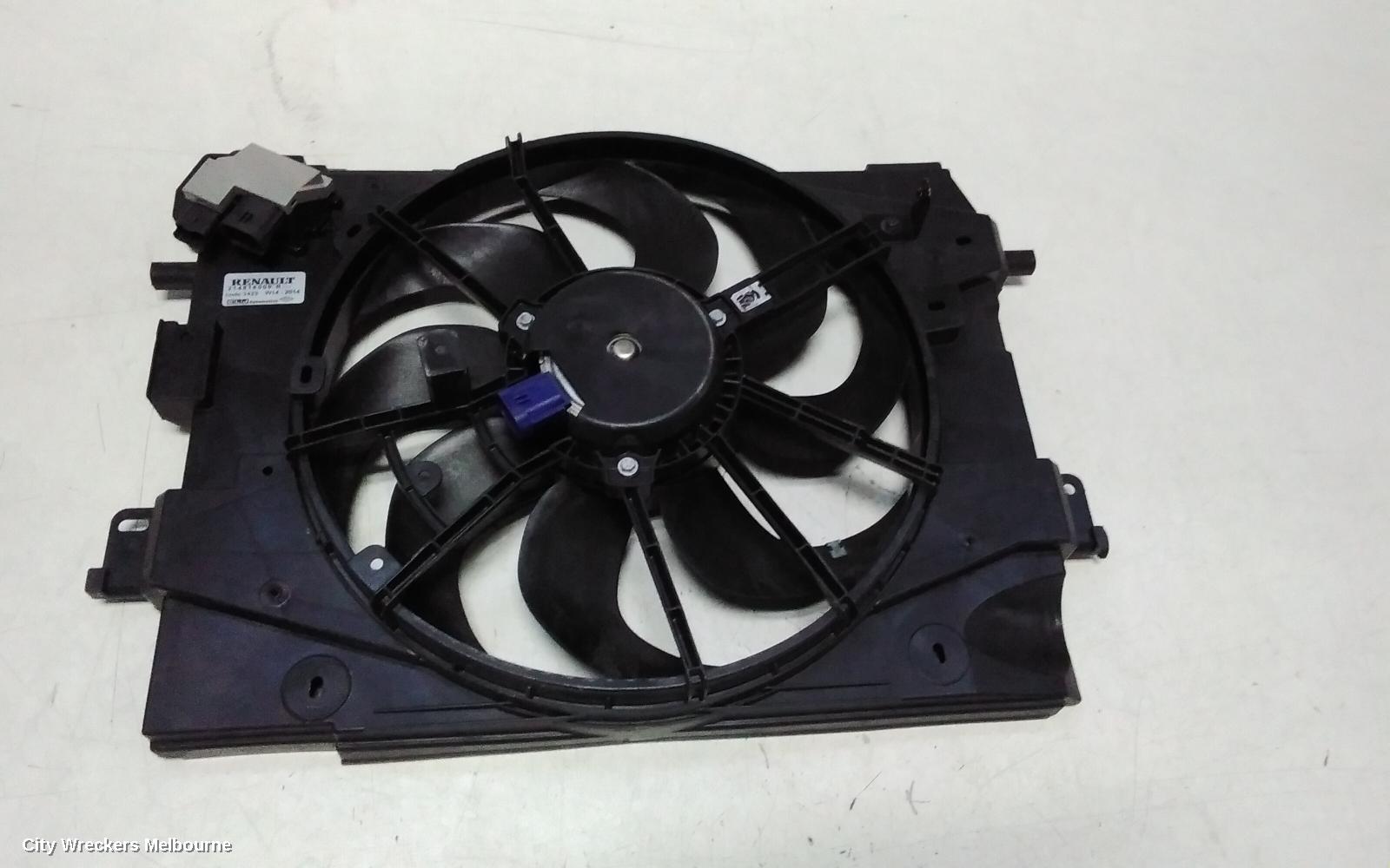 RENAULT CLIO FAN, RADIATOR FAN, X98, 09/2013 - 10/2019