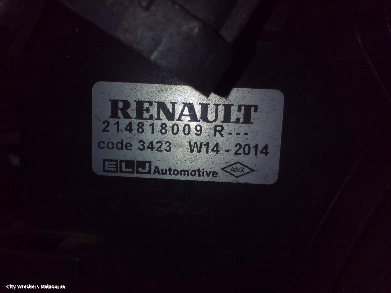 RENAULT CLIO FAN, RADIATOR FAN, X98, 09/2013 - 10/2019