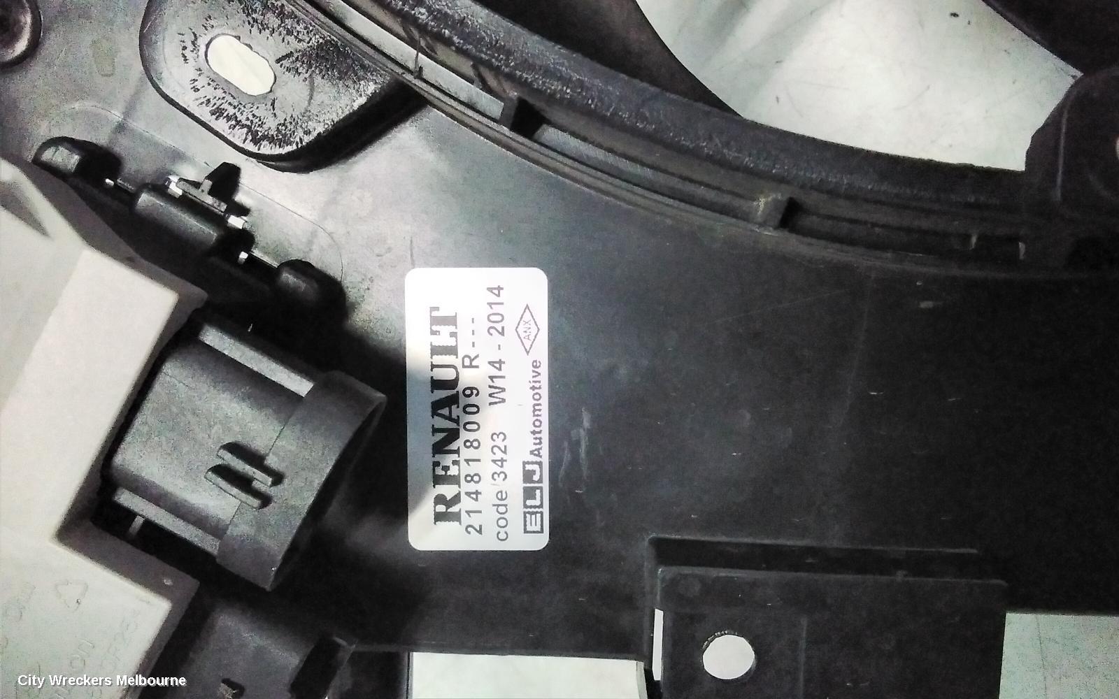 RENAULT CLIO FAN, RADIATOR FAN, X98, 09/2013 - 10/2019