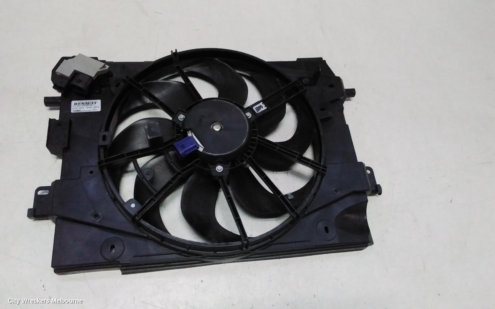 RENAULT CLIO FAN, RADIATOR FAN, X98, 09/2013 - 10/2019
