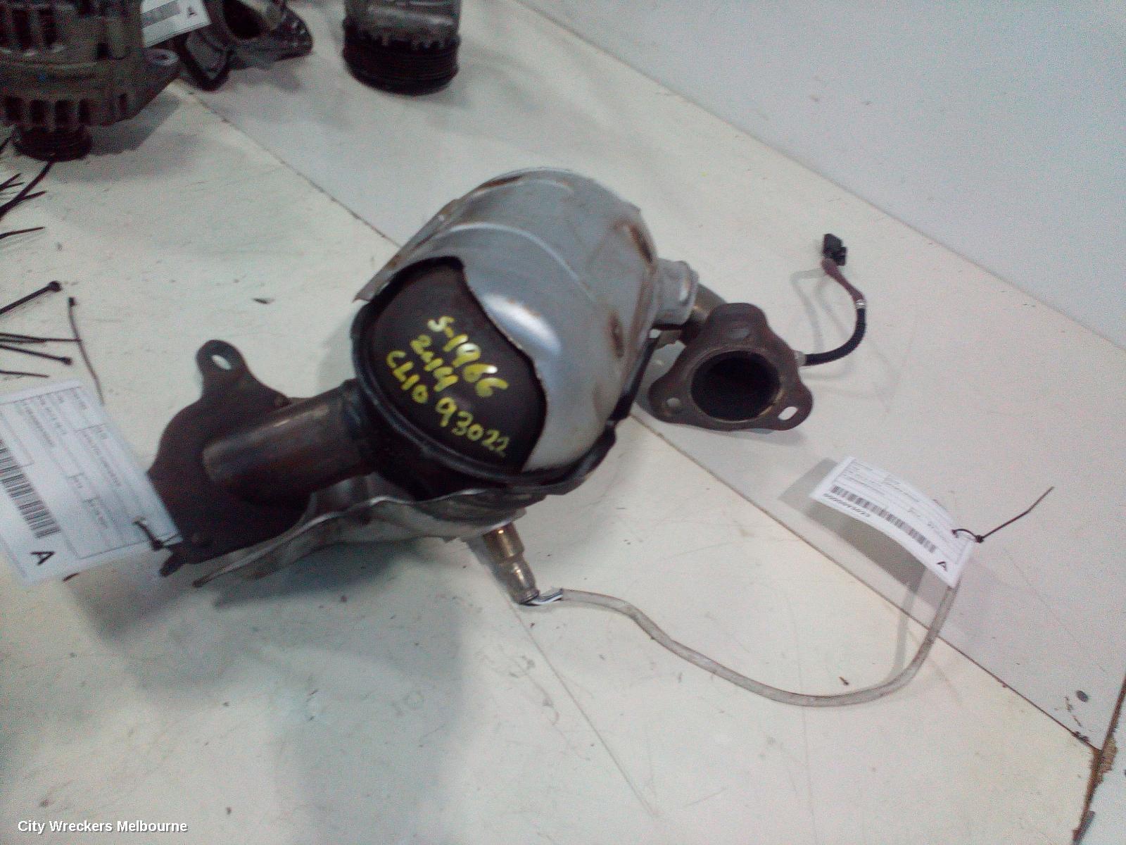 RENAULT CLIO CATALYTIC CONVERTER, X98, 09/2013 - 10/2019