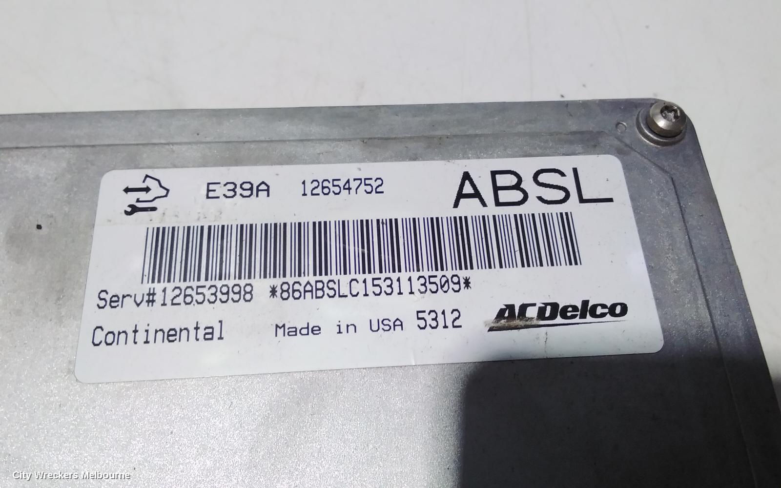HOLDEN COMMODORE ECU, ENGINE ECU, V6, ECU ONLY, VF, 05/2013 - 12/2017
