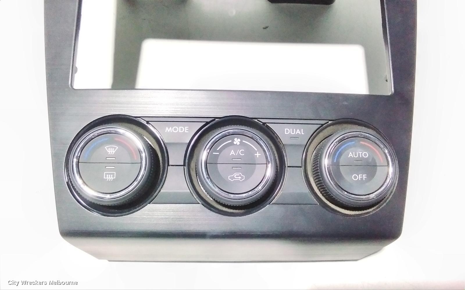 SUBARU FORESTER HEATER/AC CONTROLS, SJ, CLIMATE CONTROL TYPE, 12/2012 - 08/2018