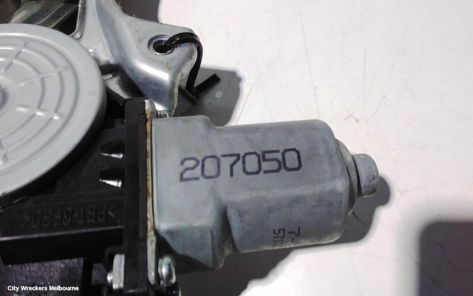 PEUGEOT 4008 RIGHT REAR WND REG/MOTOR, 05/2012 - 12/2017
